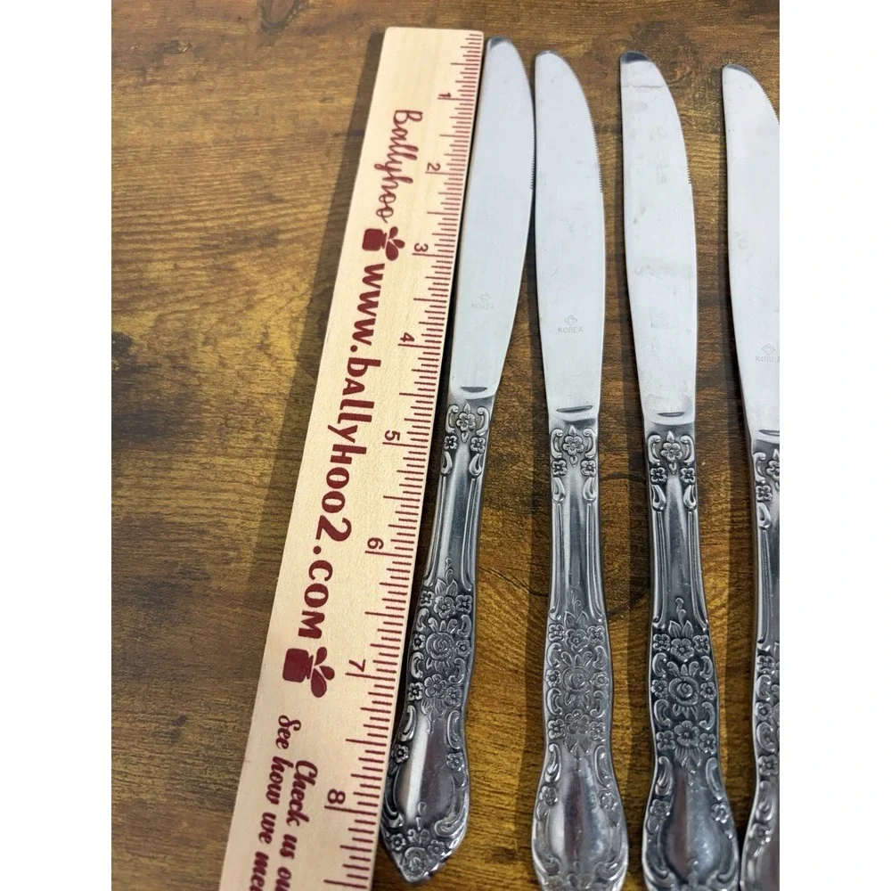 Northland Oneida Stainless Carolina Pattern Flatware Solid Knife 8 1/2